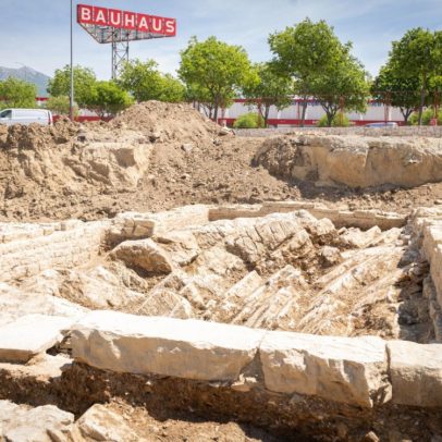 Arqueólogos descobrem propriedade rural romana perto de shopping na Croácia
