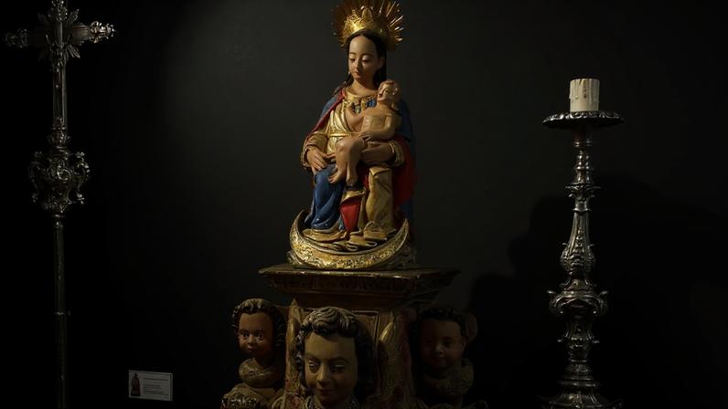 São Paulo (SP), 21/05/2026 - FOTO DE ARQUIVO - exposição de arte sacra. Foto: Fundação Maria Luisa/Divulgação