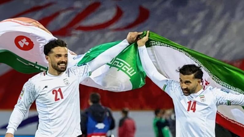 Seleção do Irã celebra classificação para a Copa de 2026 nas Eliminatórias Asiáticas