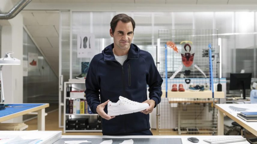 Roger Federer é um dos investidores da suíça On
