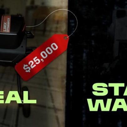 Robô de US$25 mil parece saído de Star Wars