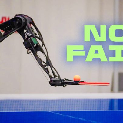 Robô de tênis de mesa da Sony não está jogando de forma justa