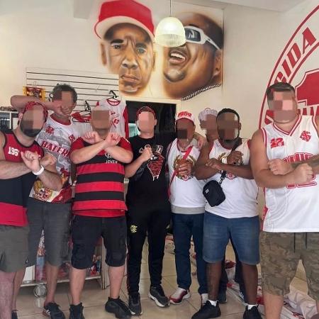 Organizadas de Flamengo e Internacional mantém amizade de décadas