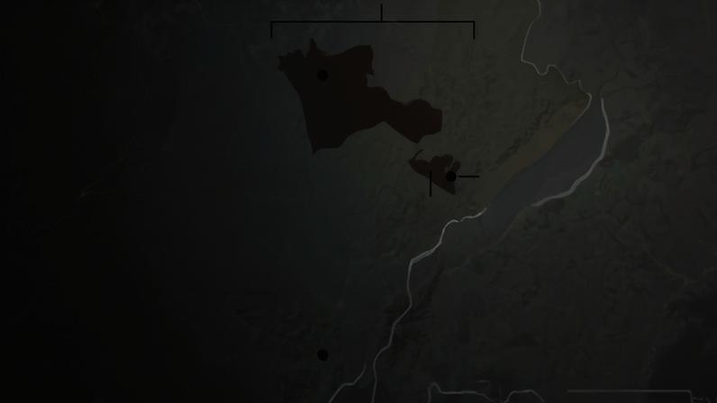 Map of Ituri Province in Congo shows the districts most affected by the outbreak, along with heavily populated areas across the region.