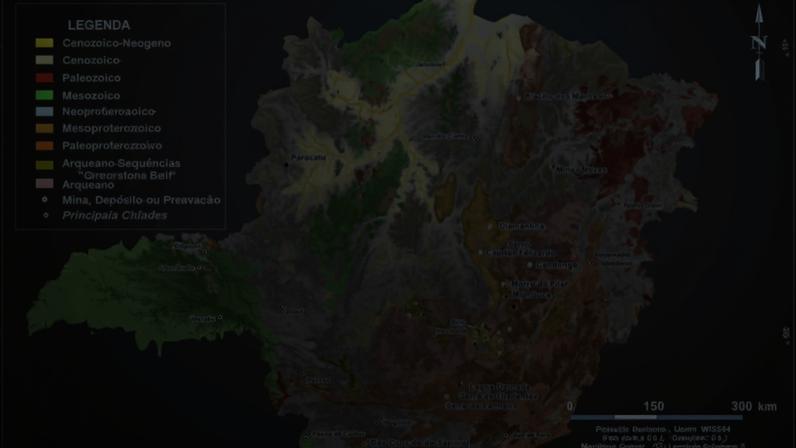 Bandeiras e área pública de Três de Maio RS