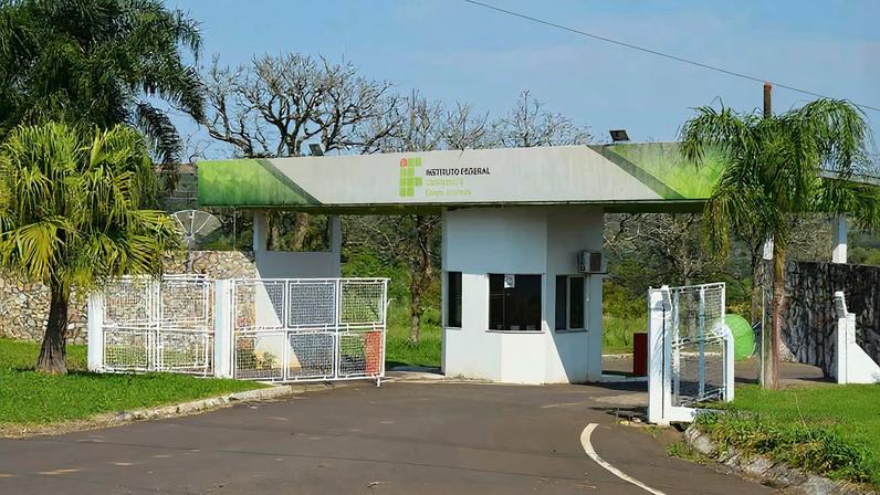 Entrada do IFC – Câmpus Concórdia.