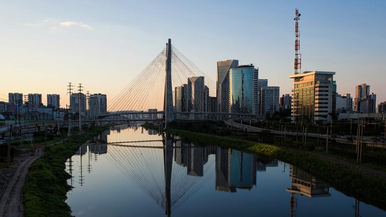 Vista urbana de Severínia, no noroeste paulista. Créditos: Refúgios no Interior.