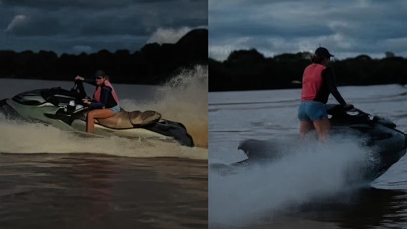 A advogada Ana Carolina Novaes Pessoa está desaparecida desde o último domingo (24), após cair de um jetski nas proximidades da Prainha, na Ilha do Combu, em Belém