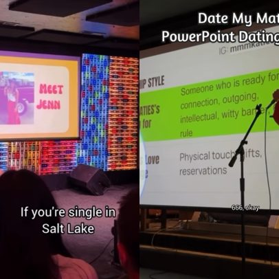 Amigos criam PowerPoint que substitui apps de namoro