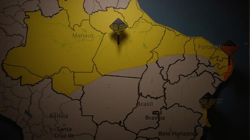 País registra tempo instável e alerta de temporais nesta terça (5/5)