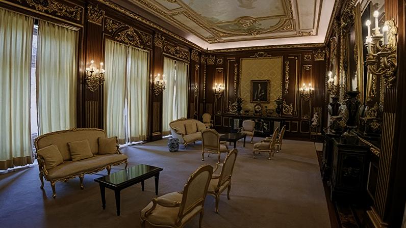 Interior do Palácio das Laranjeiras