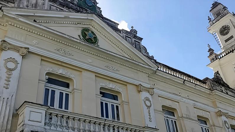 Palácio da Redenção, em João Pessoa, sede do governo da Paraíba