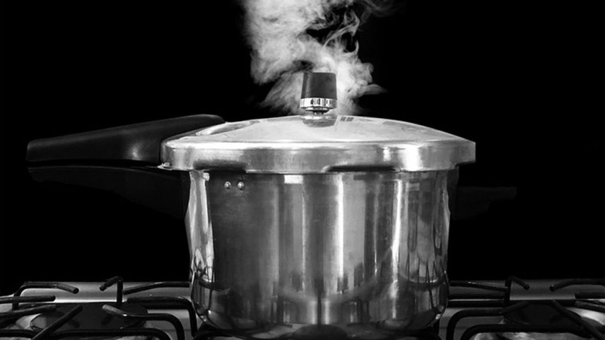 1 de 1 panela de pressão
