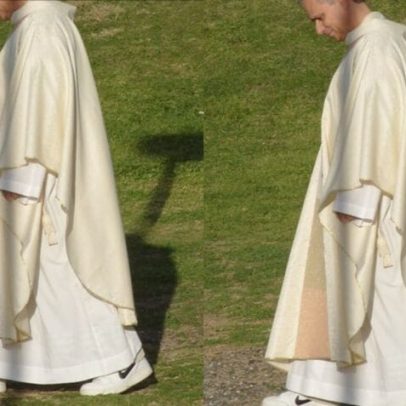 Imagens de Papa Leão 14 usando tênis Nike viralizam na web