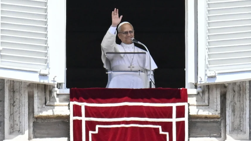 Neste domingo, Leão XIV recordou o Dia Mundial das Comunicações Sociais: mensagem papal trata do uso da IA. (Foto: Riccardo Antimiani/EFE/EPA)