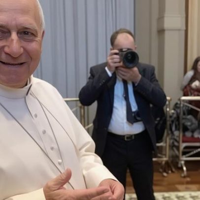 Padre mostra Papa Leão XIV reproduzindo trend six seven ao som de funk