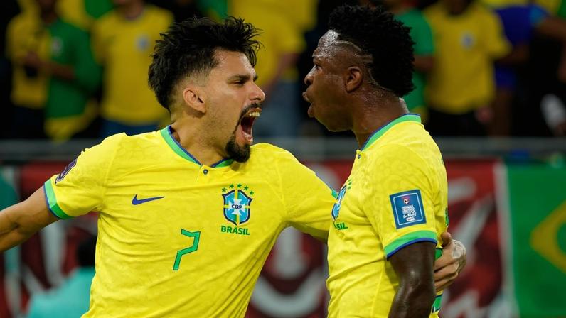 1 de 1 paqueta-e-vini-jr - Foto: Nader Davoodi ATPImages/Getty Images