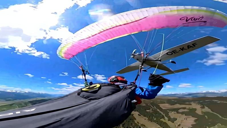 1 de 1 parapentista-atingida-por-aviao