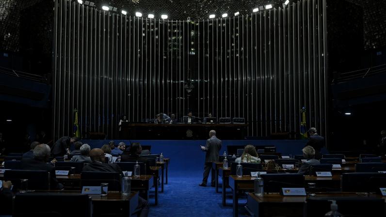 À bancada, senador Rogerio Marinho (PL-RN) - em pronunciamento.