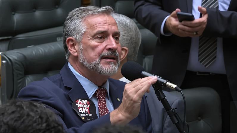 Foto colorida do deputado federal Paulo Pimenta - Metrópoles