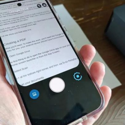 Como escanear documentos com Android e criar PDFs grátis