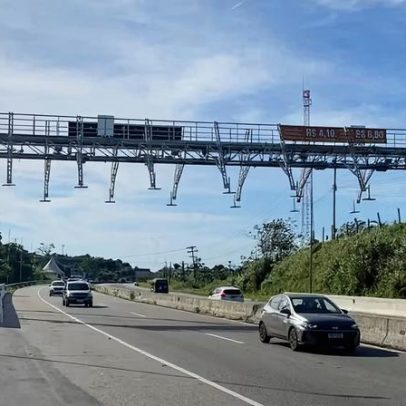 Caminhoneiros usam truque ilegal para burlar pedágio automático