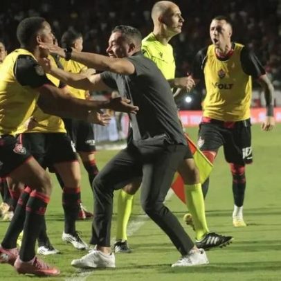 Web reage à queda do Flamengo para o Vitória na Copa do Brasil