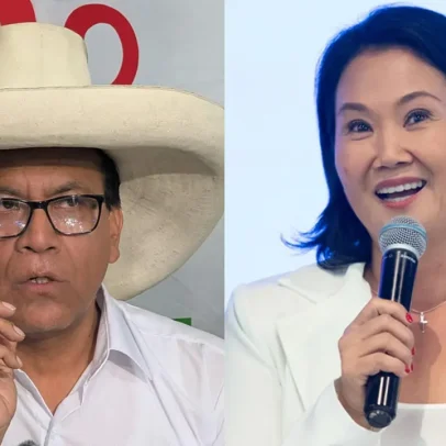Keiko Fujimori e Roberto Sánchez disputam o segundo turno no Peru
