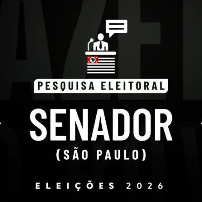 Paraná Pesquisas divulga sondagem para o Senado em São Paulo