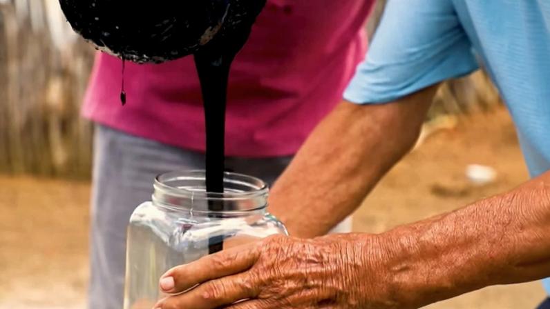 Agricultor aposentado encontrou petróleo em seu terreno no Ceará