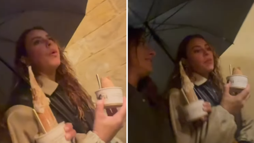 Paolla Oliveira mostra perrengue chique durante viagem na Itália
