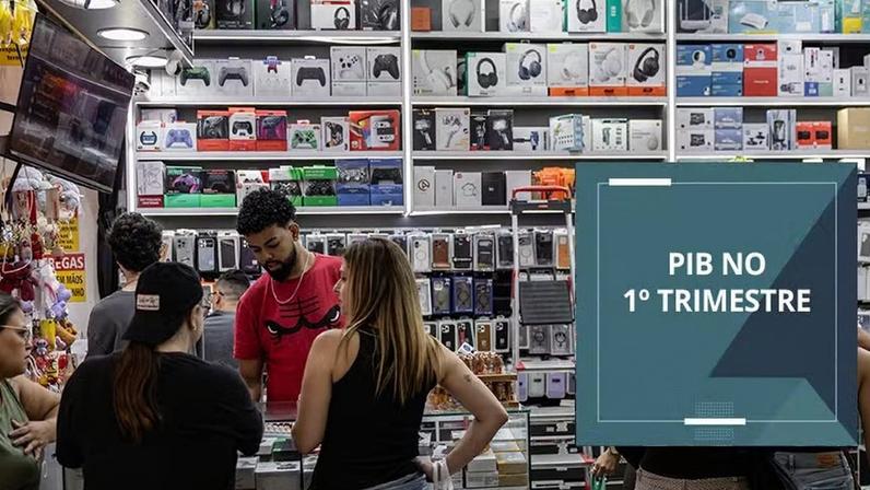 Consumo das famílias cresceu 1% no primeiro trimestre de 2026, ante o quarto trimestre