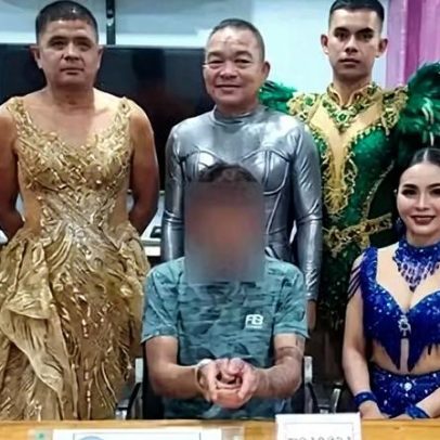Policiais se disfarçam de drag queens para prender suspeito na Tailândia
