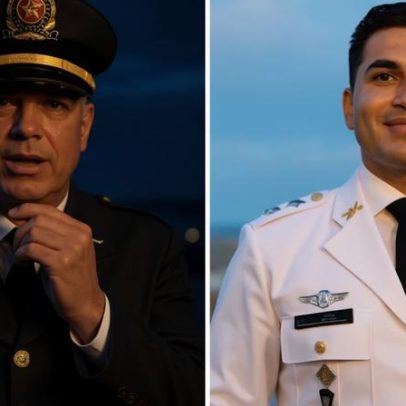 Noiva mais segura do Brasil recebe honras militares em casamento
