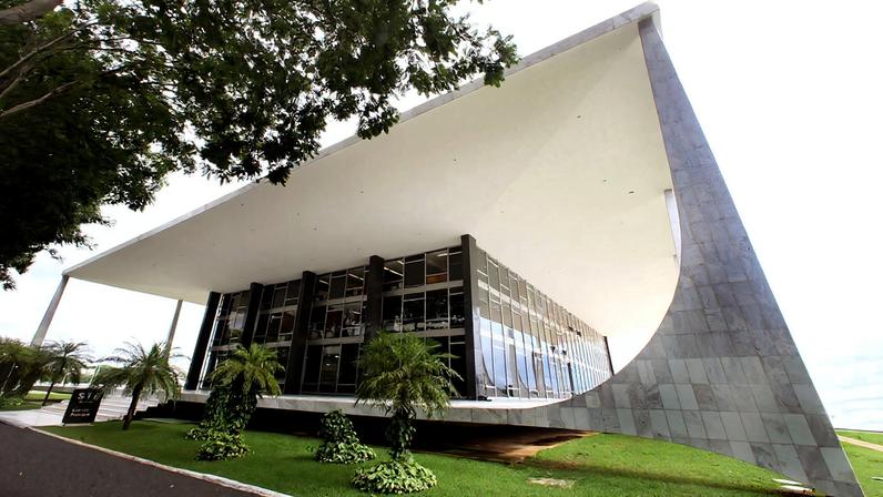 Edifício sede do Supremo Tribunal Federal, em Brasília