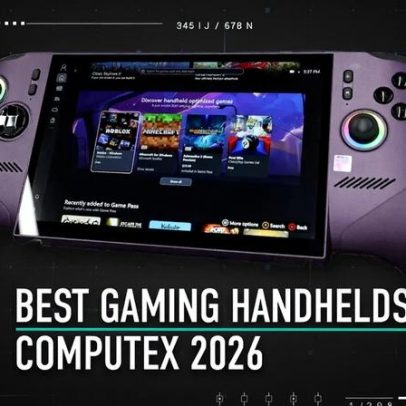 Jogamos os maiores consoles portáteis na Computex 2026