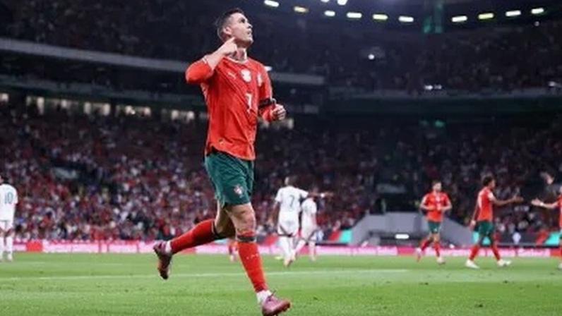 Cristiano Ronaldo marcou dois e garantiu vitória de Portugal contra a Hungria