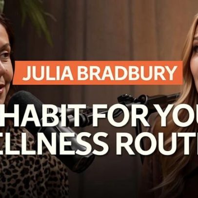Julia Bradbury sobre o poder curativo da natureza e caminhar para a recuperação