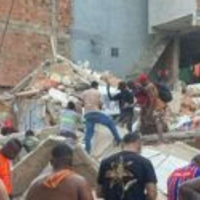 Prédio de quatro andares desaba em Salvador e deixa pelo menos uma vítima fatal
