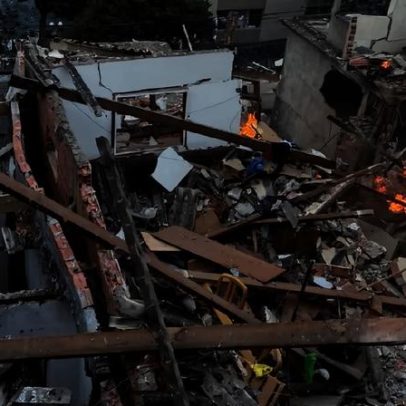 Defesa Civil interdita quatro imóveis após explosão em SP; 48 são liberados
