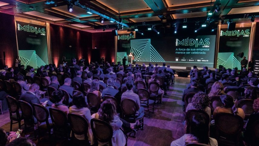 Cerimônia do Prêmio 'Médias de Valor' reuniu 200 líderes empresariais em 2025 — Foto: Keiny de Andrade/Ed Globo