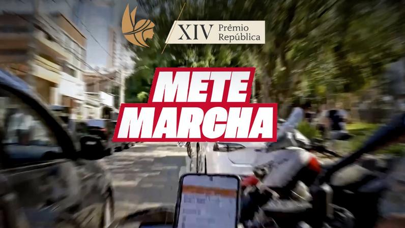 Imagem ilustrativa da reportagem Mete marcha com logomarca do prêmio república