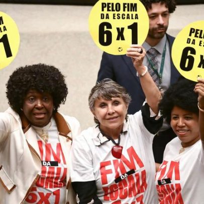 Deputados votaram contra a PEC do fim da escala 6×1 no 1º turno