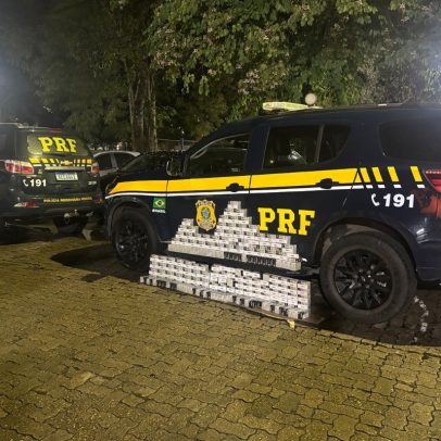 PRF apreende 10 mil munições de fuzil em carro no Rio; motorista é presa