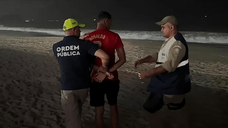 Todo Mundo no Rio: segunda noite da Operação Tatuí prende suspeito de extorsão. | Divulgação/Secretaria Municipal de Ordem Pública