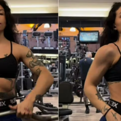 Internautas dizem que Priscilla está em dia após foto na academia
