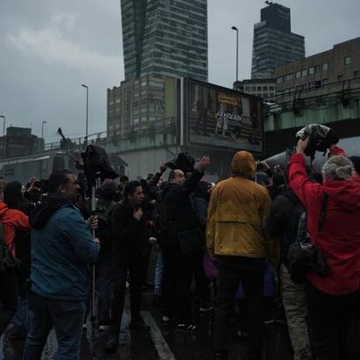 Protestos do 1º de Maio em Istambul deixam cerca de 400 presos