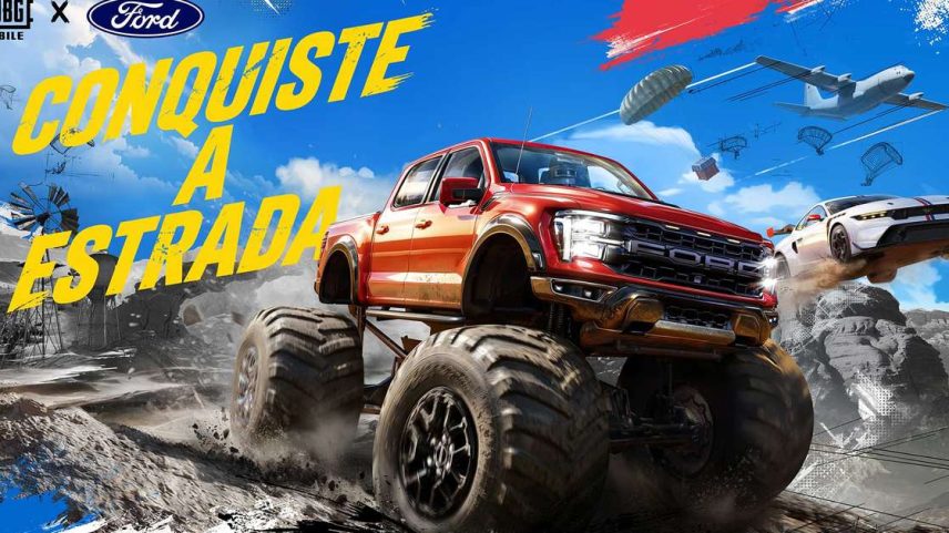 PUBG Mobile fecha parceria com a Ford e recebe os veículos Mustang e Raptor