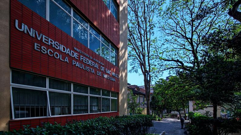 UNIFESP – Escola Paulista de Medicina (campus São Paulo), referência em ensino e pesquisa na área da saúde. Crédito: Portal UNIFESP.