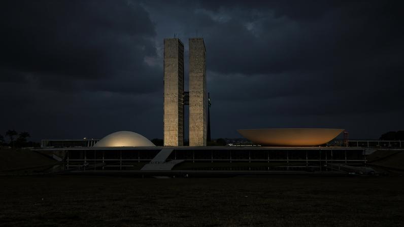 Esplanada dos Ministérios em Brasília DF